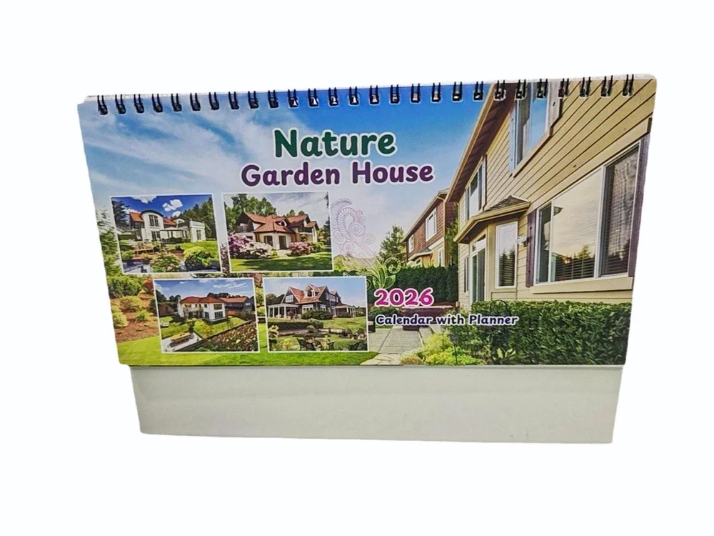 A5 Readymade Table Calendar 2026